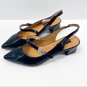 Size 6 Low Block Heels